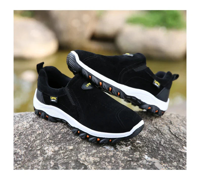 Casual Men's Sports Shoes Outdoor Walking Loafers Comfortable Shoes Fashionable and Lightweight Plus Size 38-50