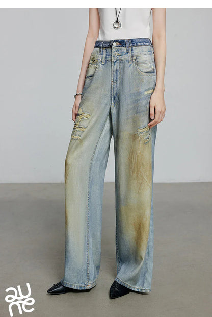 Women Denim Jean 2025 Spring New Long Pants 8518053