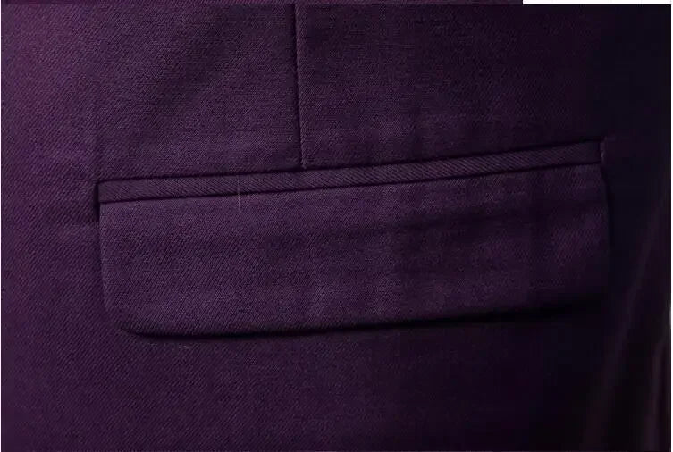 Blue Suit Vest, Men's Business Sleeveless Vests Jacket, Asian size S-6XL, Wedding Party Waistcoat, Red Purple Black Gray