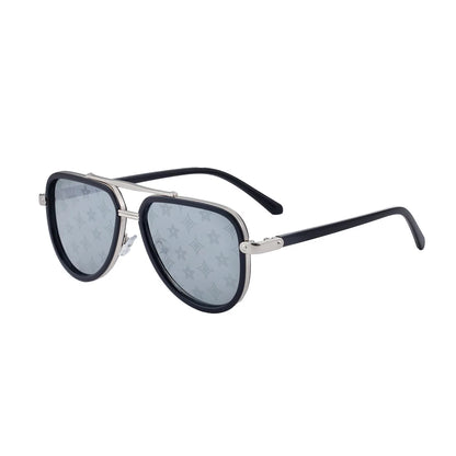 2026 New Fashion Toad Sunglasses Men Retro Trend Sun Glass Male Double Beams Shades Classic Goggle UV400 Gafas De Sol Hombre