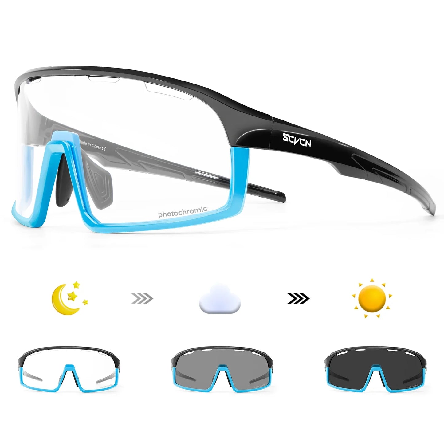 Cycling Glasses Outdoor Bicycle Sunglasses for Men UV400 Sports Running Glasses Women MTB Cycling Sunglasses UV400 Hiking