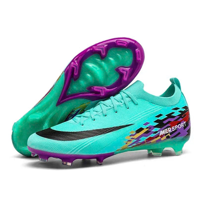 New Men Football Boots Unisex Non-Slip Outdoor Match Adult Comfortable Cleats Ultralight Soccer Shoes Sport Grass High-quality