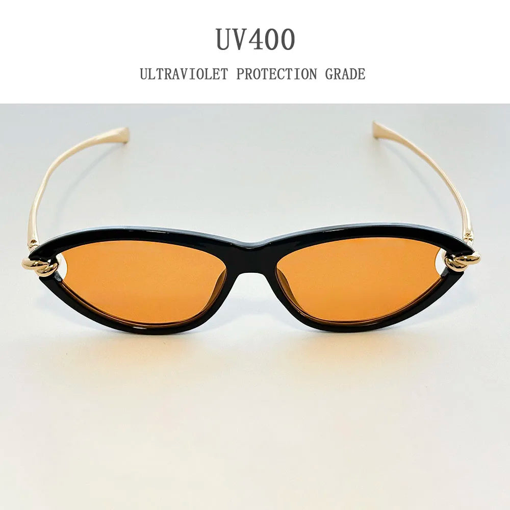 Cat Eye Sunglasses Women 2026 Designer Fashion Glasses Vintage Sunscreen Dropshipping Lentes De Sol Mujer Lunette Soleil Femme