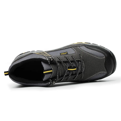 2022 Latest Summer Safety Work Shoes For Men Breathable Indestructible Steel Toe Boots Male Footwear Anti-smash Hiking Shoes