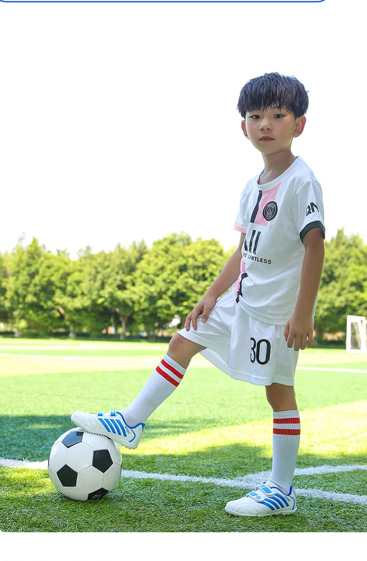 Hot Sale Children Soccer Shoes Cheap Football Cleats Training Football Boots Kids Boy Futsal Turf Sneakers zapatos de fútbol