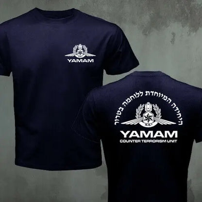 Israel  Yamam Counter Terrorist Unit SWAT Special Forces T-Shirt Premium Cotton Short Sleeve O-Neck Mens T Shirt New S-3XL