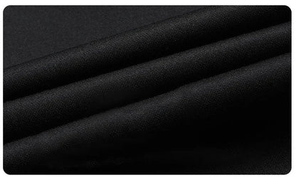 High-stretch fabric men's business trousers suitable for all seasons, featuring an elastic waistband and classic office/work for