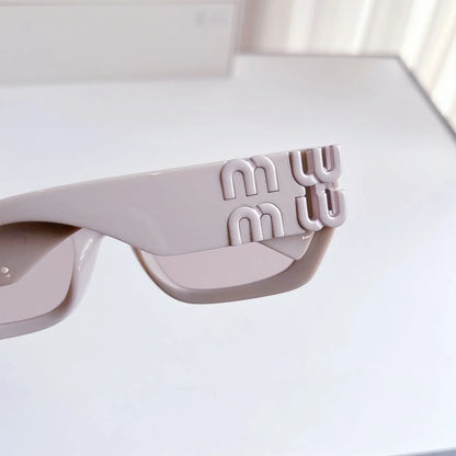 Light Luxury Designer Sun Glasses Women's Retro Polygonal Cat Eye Sunglasses for Men UV400 Personality Cool Trendy Glasses