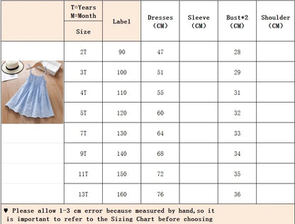 Girls Casual Dresses Lace Embroidered Halter Dress Party Dress for Kids Girl Kids Dresses Wedding Princess Dress