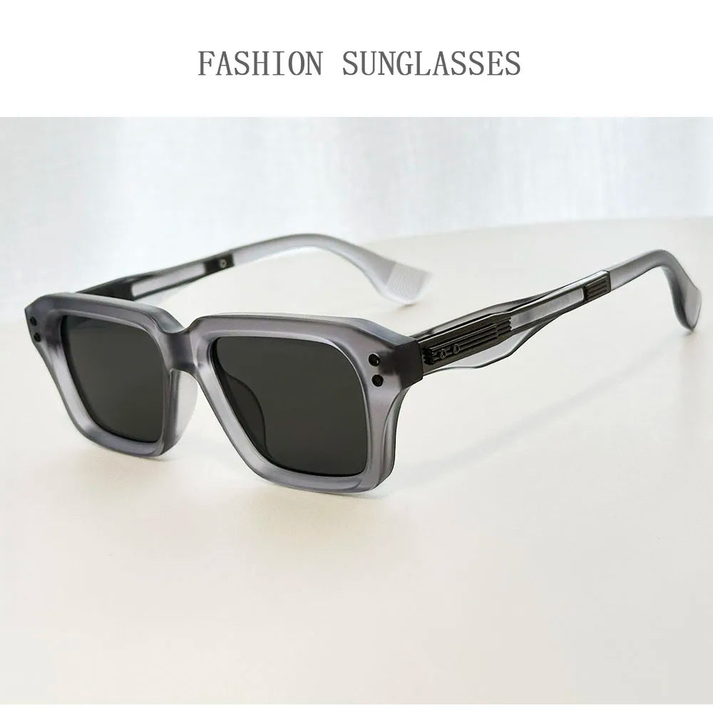 Luxury Sunglass Men Vintage Square Sunglasses Women Trendy 2026 Fashion Glasses  Dropshipping Shades Gafas De Sol Hombre Okulary