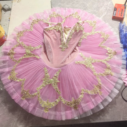 Summer Ballet Dress Women Vestidos Family Look Outfits Adult Ballet Girl Dress Tutu Ballerine Mother Kids Clothes Dance Costumes