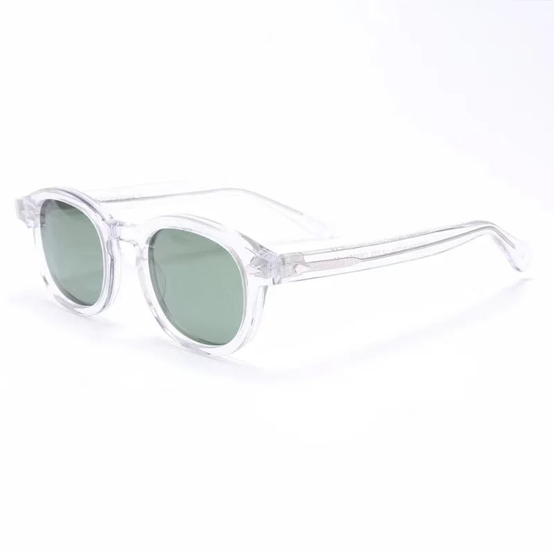 Authentic Johnny Depp LEMTOSH UV400 Driving Anti-Glare Men Women Sun Glasses Popular Square Acetate Frames Male Couple Eyewear