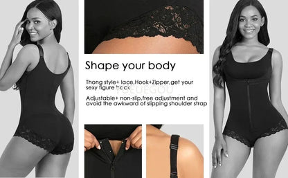Colombian Waist Trainer for Women High Compression Body Shaper Tummy Control Girdle Slimming Shapewear for Flat Stomach