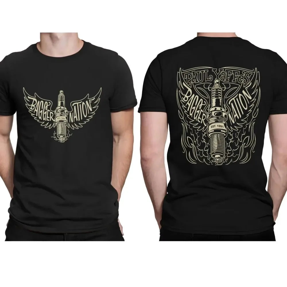 New men's fashionable summer horror skull print comfortable and breathable round neck Thsirt outdoor casual party top