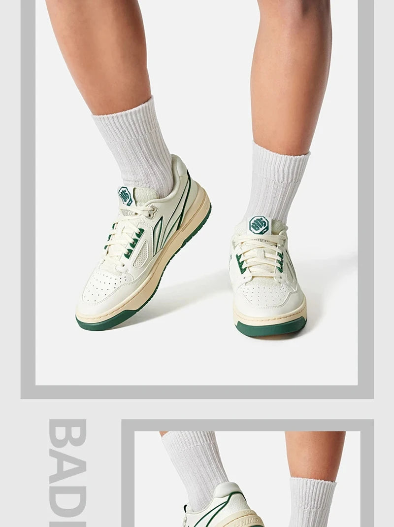 Unisex BADFIVE ROOKIE Basketball Culture Shoes DUAL CUSHION Sport Shoes LiNing Men Women Street Style Sneakers ABCV007