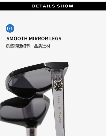 Women's Cat Eye Sunglasses for Women UV400 Gradient Lenses Casual Streetwear Shades Ladies Sun Glasses Lentes De Sol Mujer