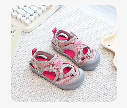 Boys Girls Recycled Adventure Sandals 2026 New Summer Kids Sporty Sandals Non-slip Versatile Chic Outdoor Barefoot Hiking Shoes