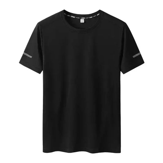 6XL 8XL Large Plus Size Men T Shirts Quick Dry Short Sleeve T Shirt Gym Jerseys Fitness Trainer Running T-Shirt Sportswear