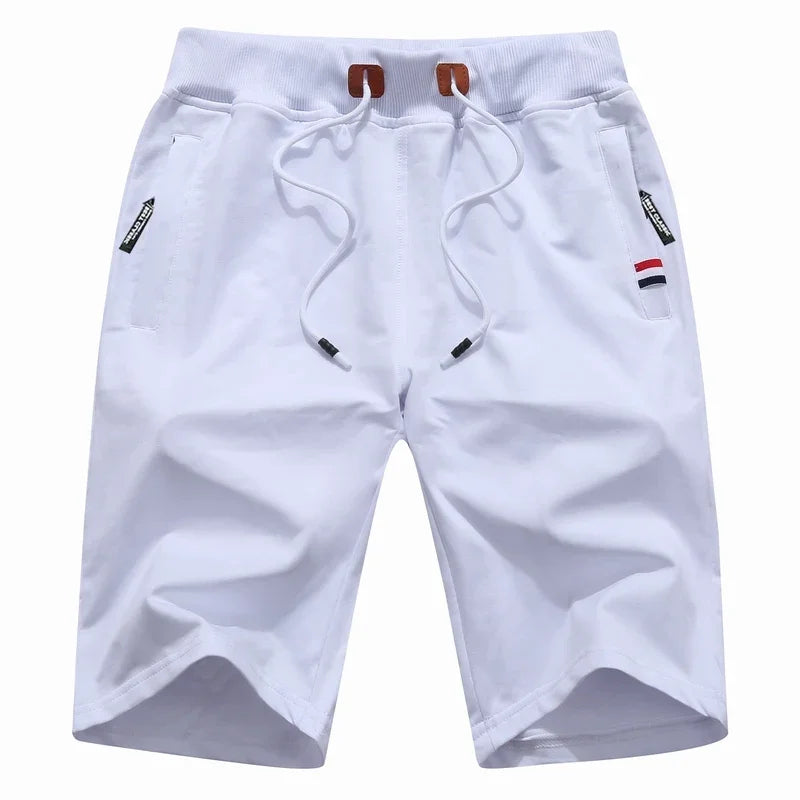Men 2025 Summer Cotton Breeches Short Men Boardshorts Breathable Male Casual Shorts Mens Short Bermuda Beach Short Pants Hot