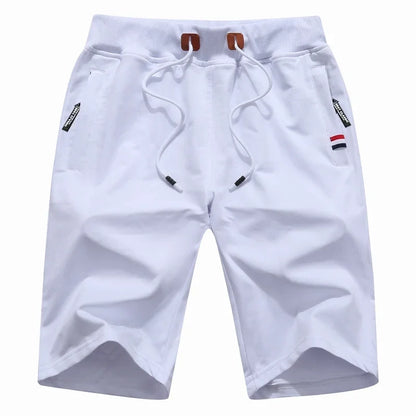 Men 2025 Summer Cotton Breeches Short Men Boardshorts Breathable Male Casual Shorts Mens Short Bermuda Beach Short Pants Hot