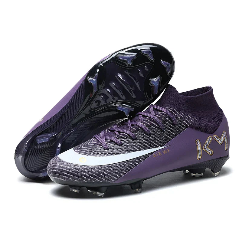 New Men Match Football Boots Ankle Non-Slip TF/FG Professional Soccer Shoes Boys Sneakers Comfortable Sports Shoes Unisex