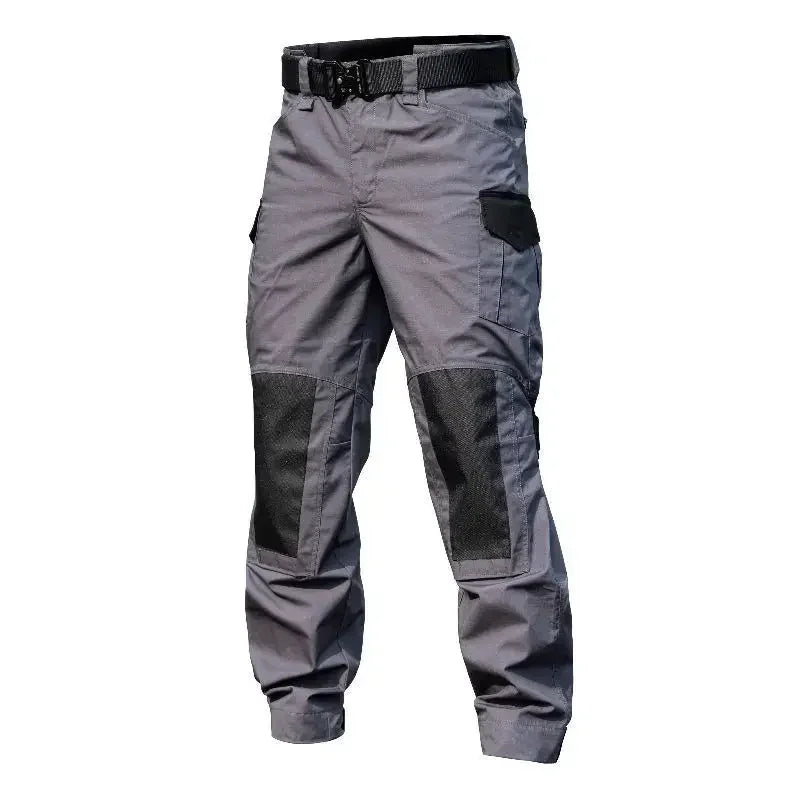 Men Hunting Tactical Cargo Pants  Green Hiking Trousers Multi Pockets Gray Uniform Paintball Airsoft Autumn  Work Clothing