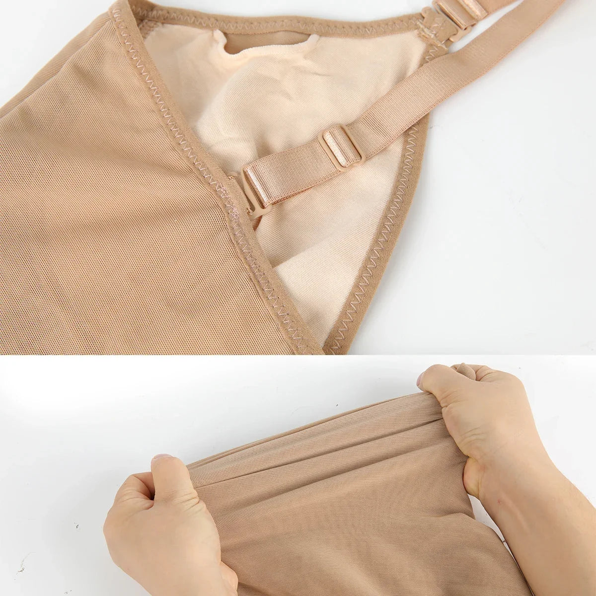 Women Built in bra Shapewear Camisole Tummy Control Body Shaper Slimming Underwear Compression Corset Bustier Tank Tops