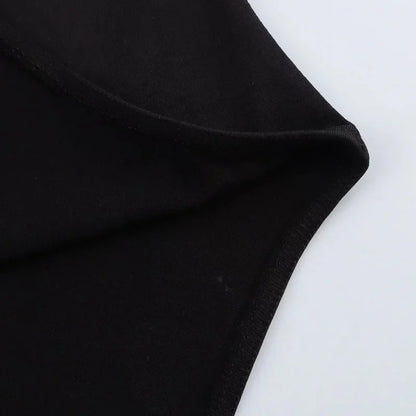 Black Bustier Bodys for Women Sexy Extreme Bodysuit Women Long Sleeve Bodysuits Woman One Pieces Summer Tops Woman 2025