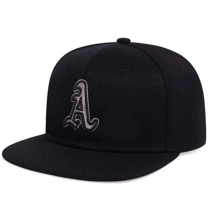 Unisex Gothic Alphabet Embroidery Hip-hop Hats Outdoor Adjustable Casual Baseball Caps Sunscreen Hat