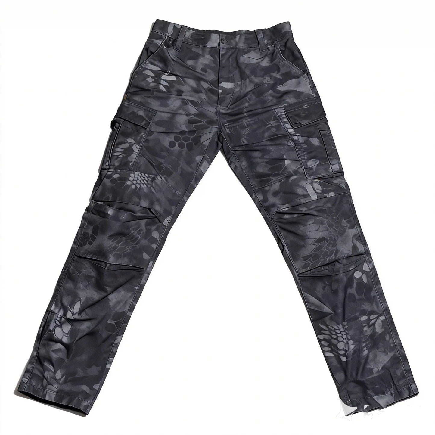 Men's Waterproof Tactical Pants Military Camouflage Combat Hiking Pants Outdoor Casual Multi Pocket Waterproof Work Pants