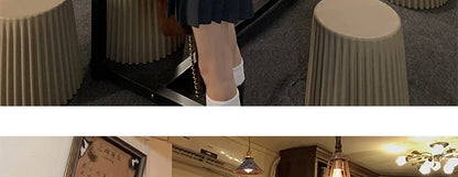 Sweet Style Suit Dress Korean Drama Main Character Waist Cinched Beautiful  Skirt College Style High Waist Double Breaste...