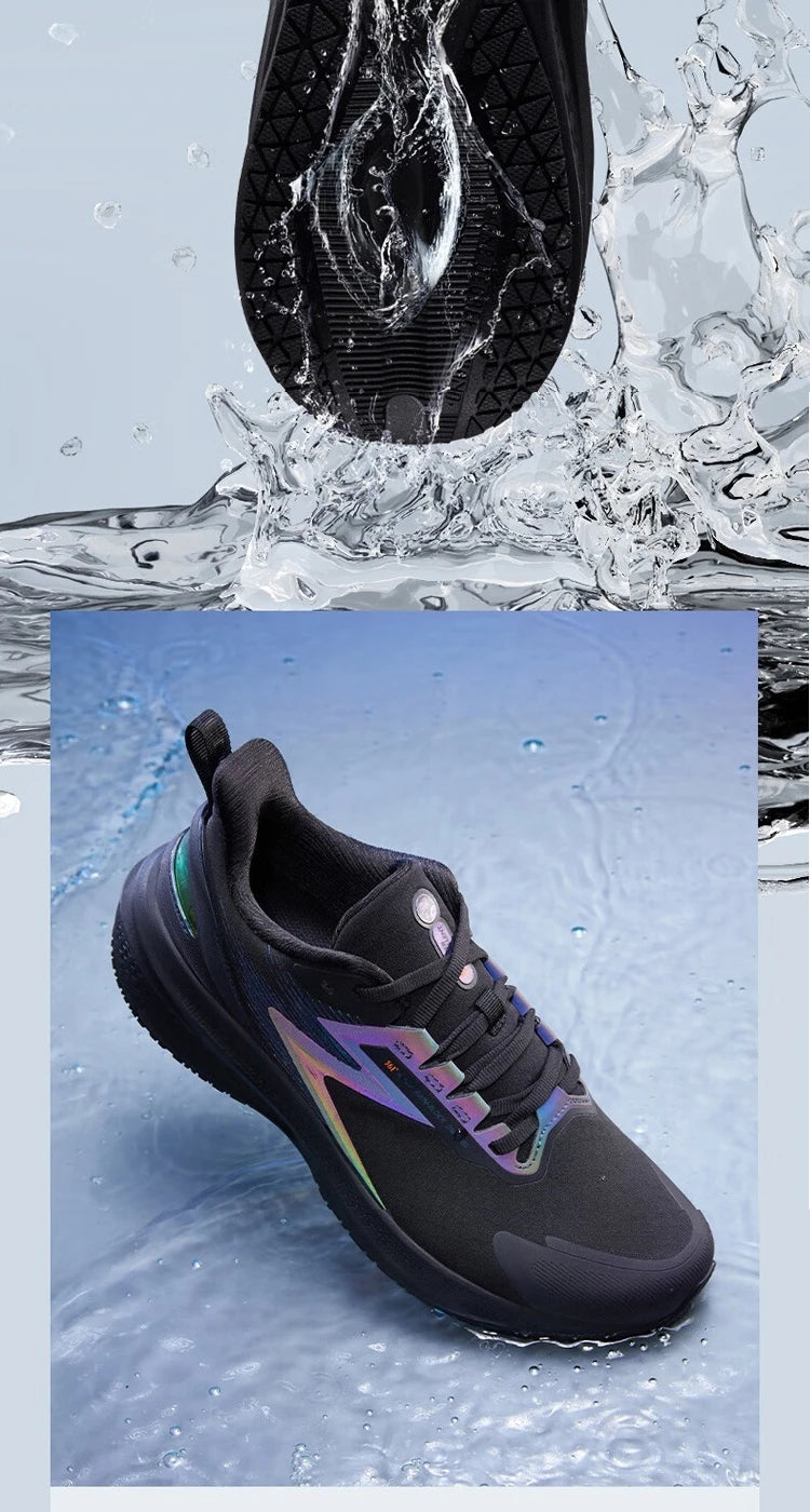 7.0 Men Running Shoes New Water Repellent Comfort Warm Elastic Non-slip Jogging Male Sneakers 672442219