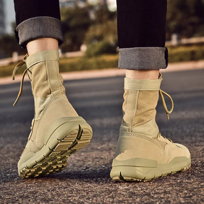Men Tactical Boots Casual Ankle Waterproof Climbing Shoes Brand Size Boot Free Shipping Outdoor Plus Hiking Shoes