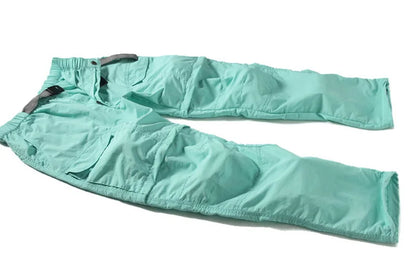 Women's Summer Hiking Pants Women Trekking Sport Quick Dry Thin Cargo Trousers Removable Outdoor Camping Pants Shorts