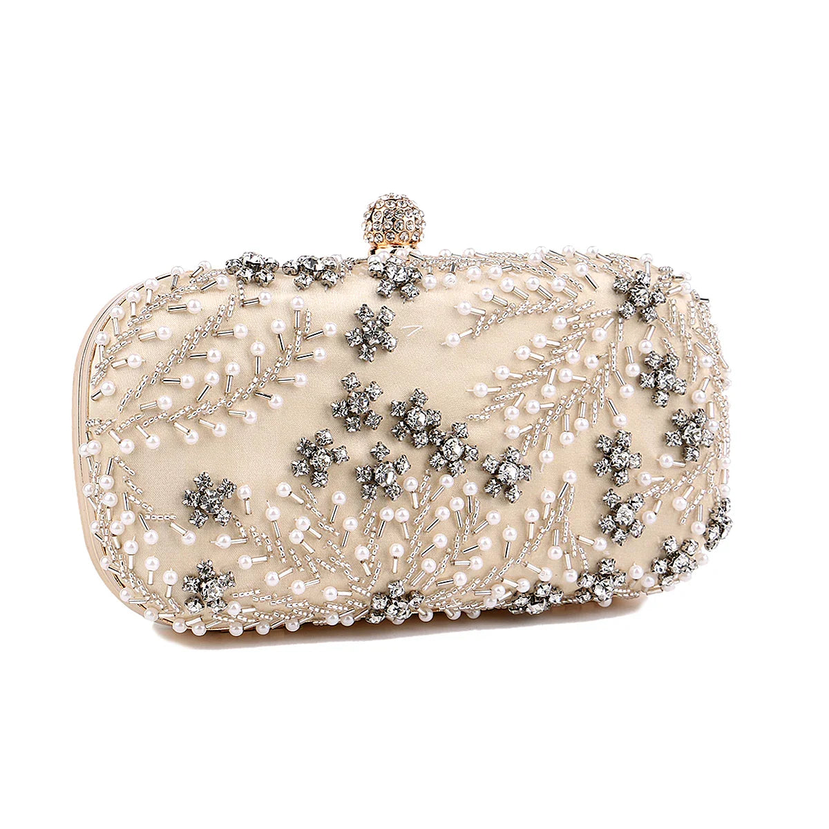Satin Diamonds Party Hight Quality Women Day Clutch Diamonds Gift Wedding Evening Bags New Arrival Shoulder Chain Purse