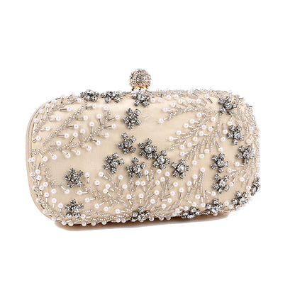 Satin Diamonds Party Hight Quality Women Day Clutch Diamonds Gift Wedding Evening Bags New Arrival Shoulder Chain Purse