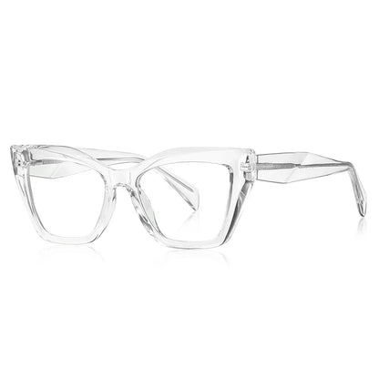 Fashion Personalized Glasses Anti-blue Light Cat Eye Reading Glasses Can Be Customized Prescription Ladies Eyeglasses 2167