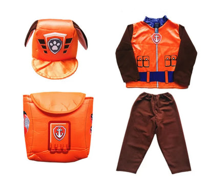 Boy Girl Rocky Rubble Skye Marshall Zuma Chase Cosplay Costume Halloween Purim Child Kid Birthday Party Gift Fancy Dress