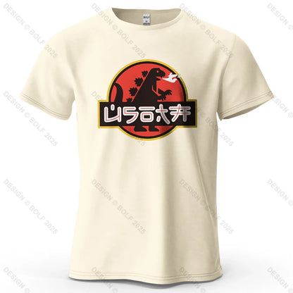 Japan Printed Men's T-Shirt 100% Cotton Oversized Harajuku Graphic Tees for Women Tops Tees Casual Streetwear
