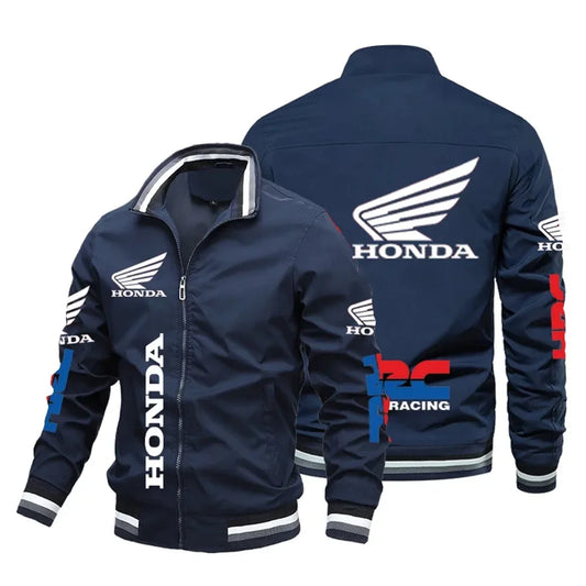 Moto 2025 New Motorcycle Jacket Pattern Bomber Jacket Baseball Motorcycle Top Men