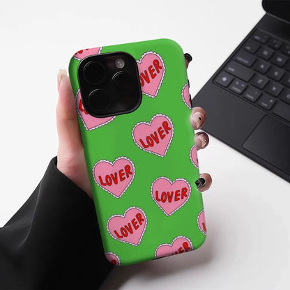 Lover Hearts GalorePhone Case for Magnetic  for IPhone 17 16 15 14 13 Pro Max Plus Single Double-layer Tough Case