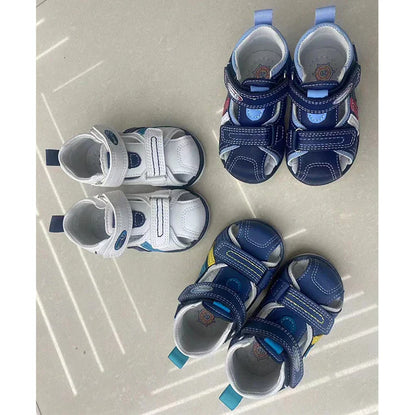 2023 New Summer Children Fashionable Sandals For Boys And Girls Functional Shoes Soft Sole Non-Slip Baby Sandals