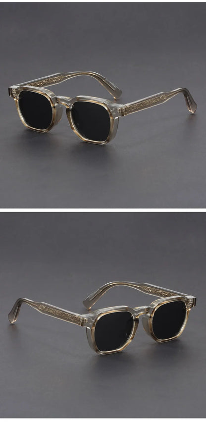 New Fashion Personalized Simple Geometric Design Polarized Sunglasses UV Protection Customizable Prescription  1045