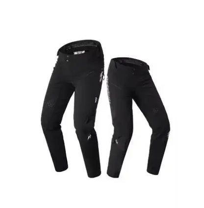 Reathable Ultra-Thin Comfortable Cycling Trousers Zipper Design with Pockets for Bike Motorcycle Sports Four Seasons Wearable