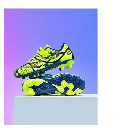 New Men Kids Professional Soccer Shoes Grass Boys Ultralight Football Boots Match Training Shoes Cleats Non-Slip Drop Shipping