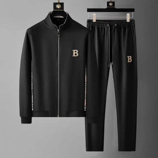 Fashionable New Arrival Men's Premium Embroidered Simple Versatile Sweatshirts and Sweatpants Autumn/Winter Sportswear Sets