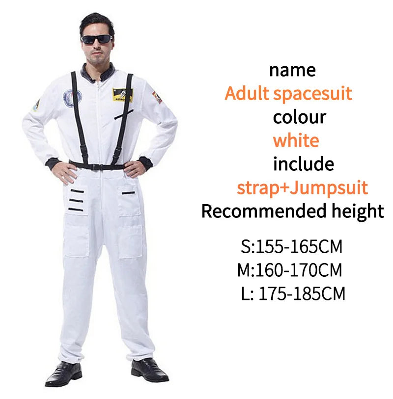 Astronaut Kostuum Voor Kids Space Pak Rol Spelen Dress Up Kostuum School Uniformen Cosplay Party