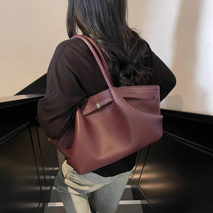 French Luxury Large Capacity Tote Bag Premium Underarm Single Shoulder Bag Commute Bag Tote Bag For Women 2025 New