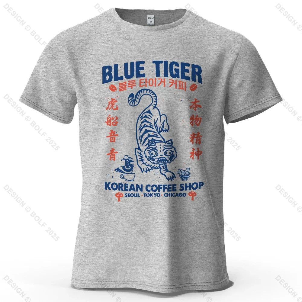 Trendy Printed Men's T-Shirt 100% Cotton Oversized Cultural Graphic Tees for Women Tops Tees Casual Streetwear