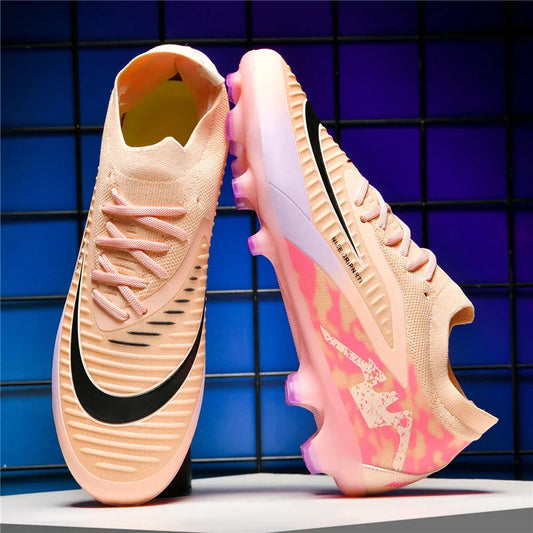 New Men Professional Soccer Shoes Unisex Ultralight Football Boots Training Wholesale Breathable Indoor Futsal Drop Shipping